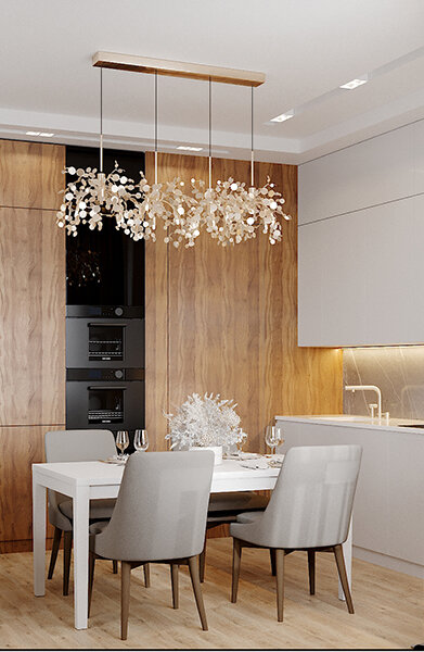 люстра nordic style, прямоугольная люстра над столом, covalent light pendant люстра, подвесной светильник lampara, люстра над столом