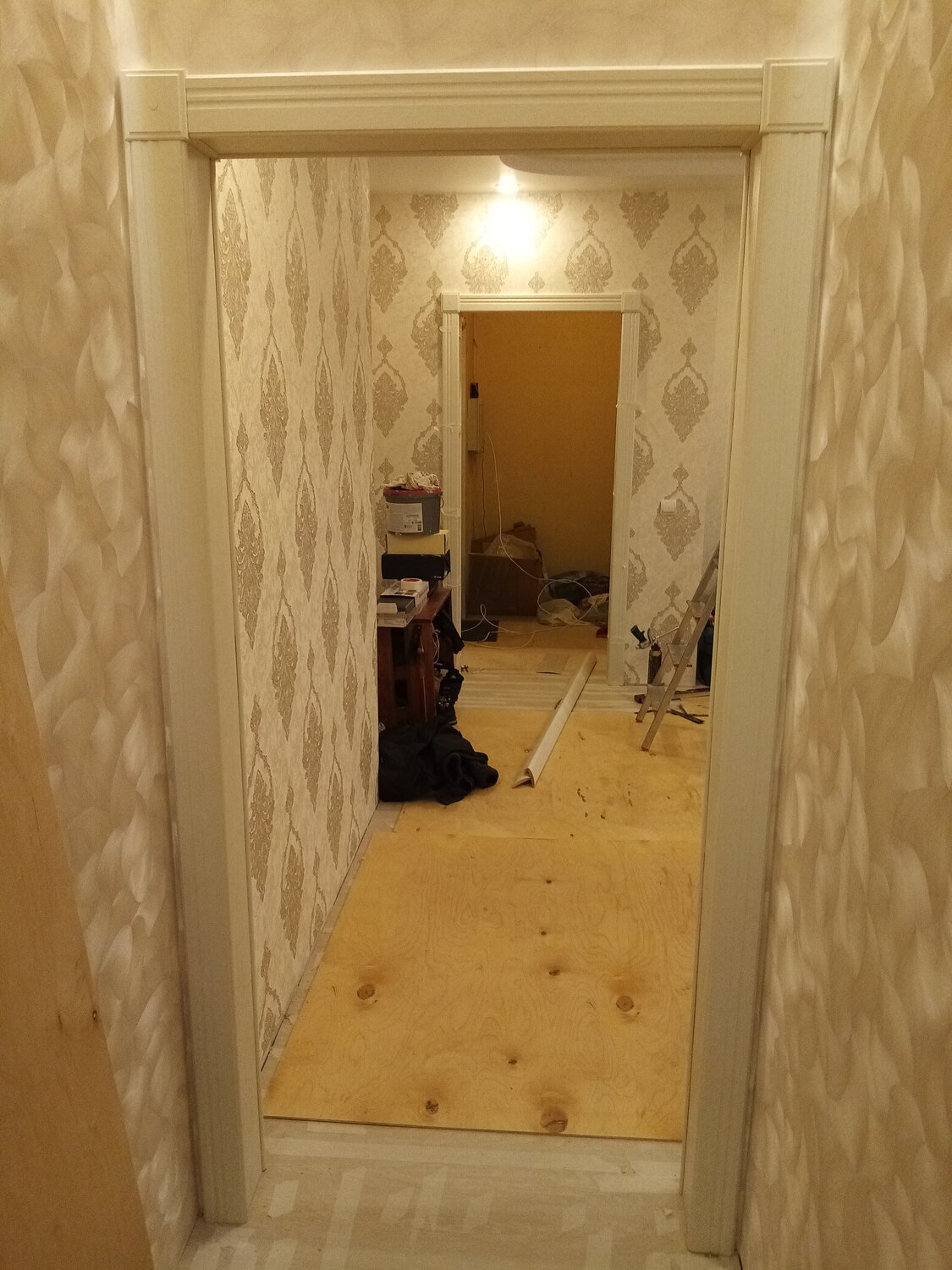 квартира, ремонт в квартире, пр-кт 60-летия октября , д. 21к1 , кв.22, бюджетная отделка квартиры петрович, комната