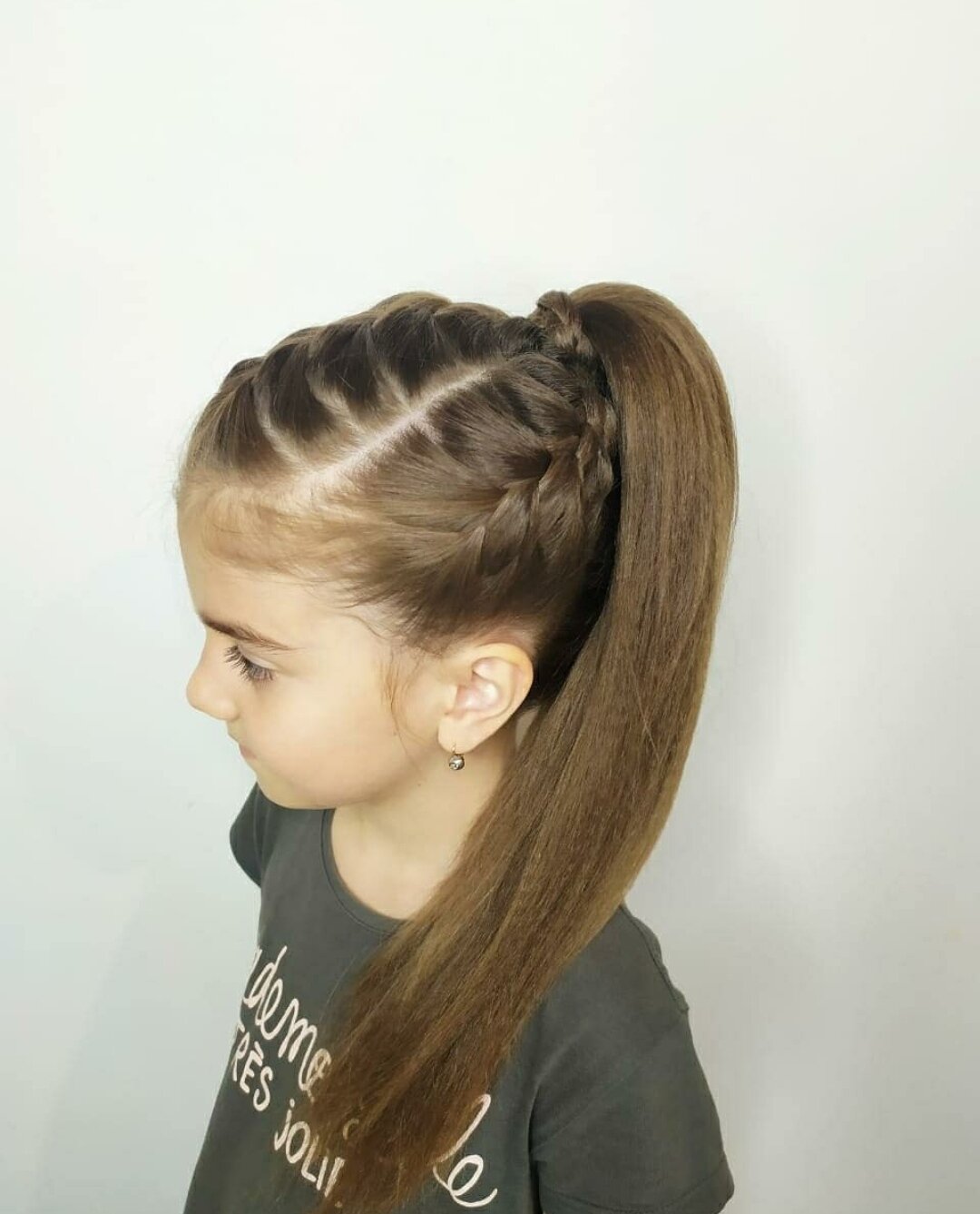 детские прически, причёски для девочек, причёски для девочек в школу, красивые детские прически, лёгкие причёски для девочек