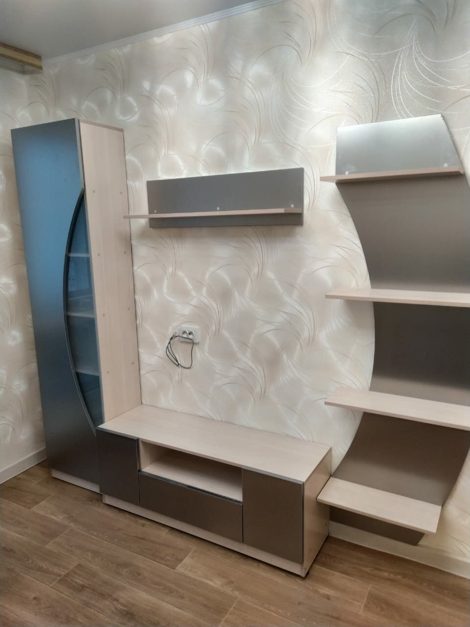 мини стенка, стенка гостиная, стенка-горка ларго нм 013.52, стенка сильва нм 013.52, стенка горка