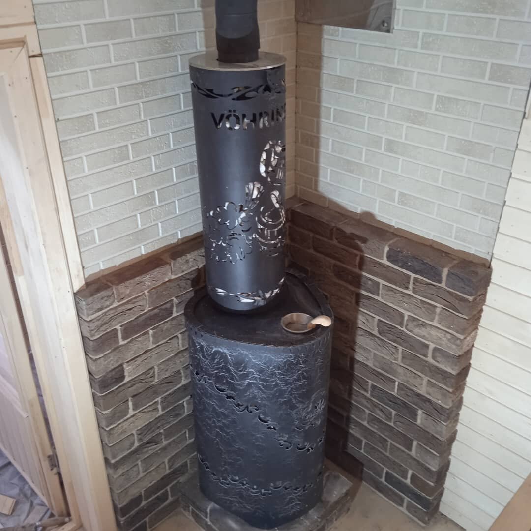 Установка дымохода на печь ферингер - 86 фото