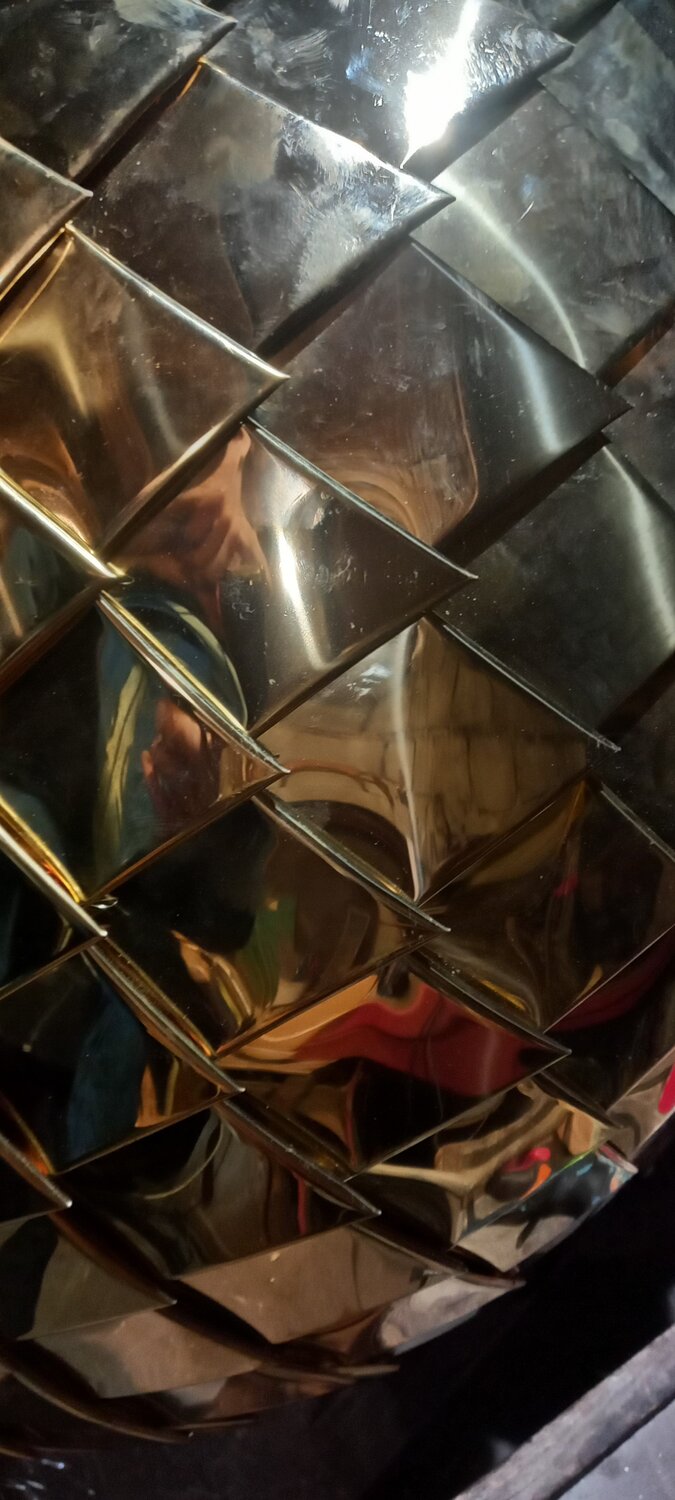 плитка зеркальная glass omega круг бронза lm52, зеркальная, зеркальная мозаика, зеркало с фацетом, изделия