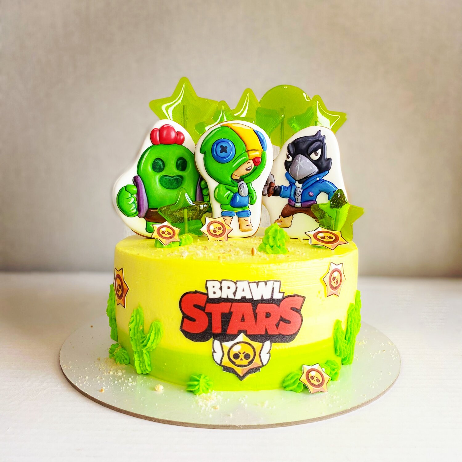 торт brawl stars, эль примо brawl stars торты, торт с brawl stars для мальчика, торт brawl brawl stars, тортик brawl старс