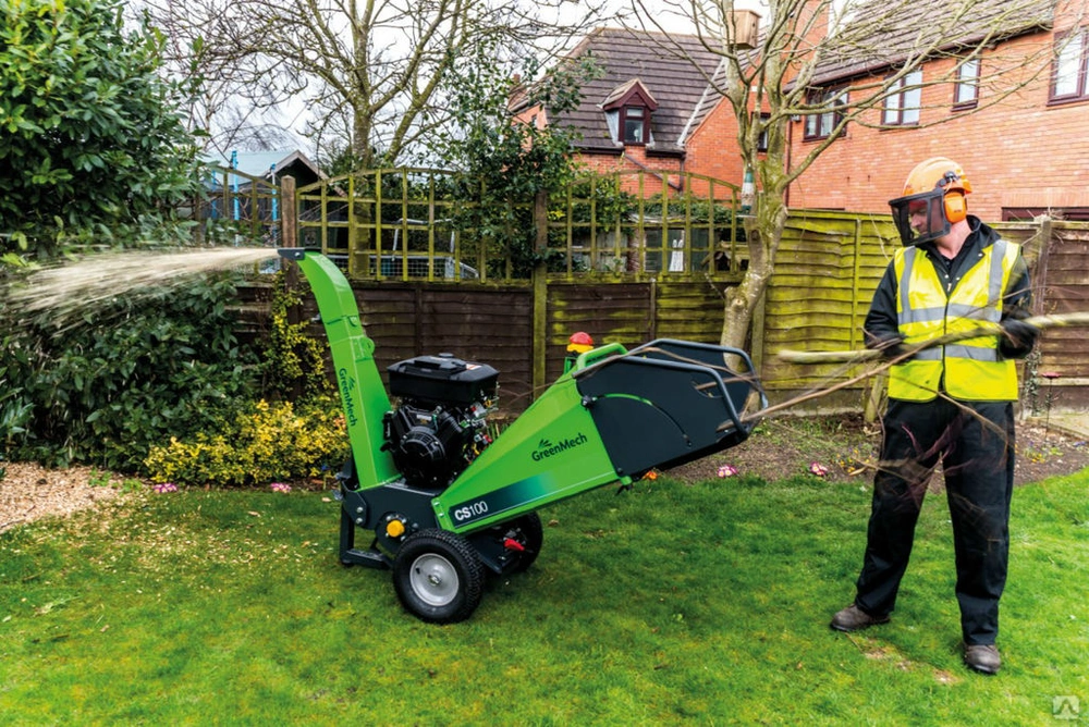 измельчитель веток greenmech, измельчитель веток greenmech cs 80, измельчитель веток greenmech cs 100, садовый измельчитель, измельчитель веток cs100