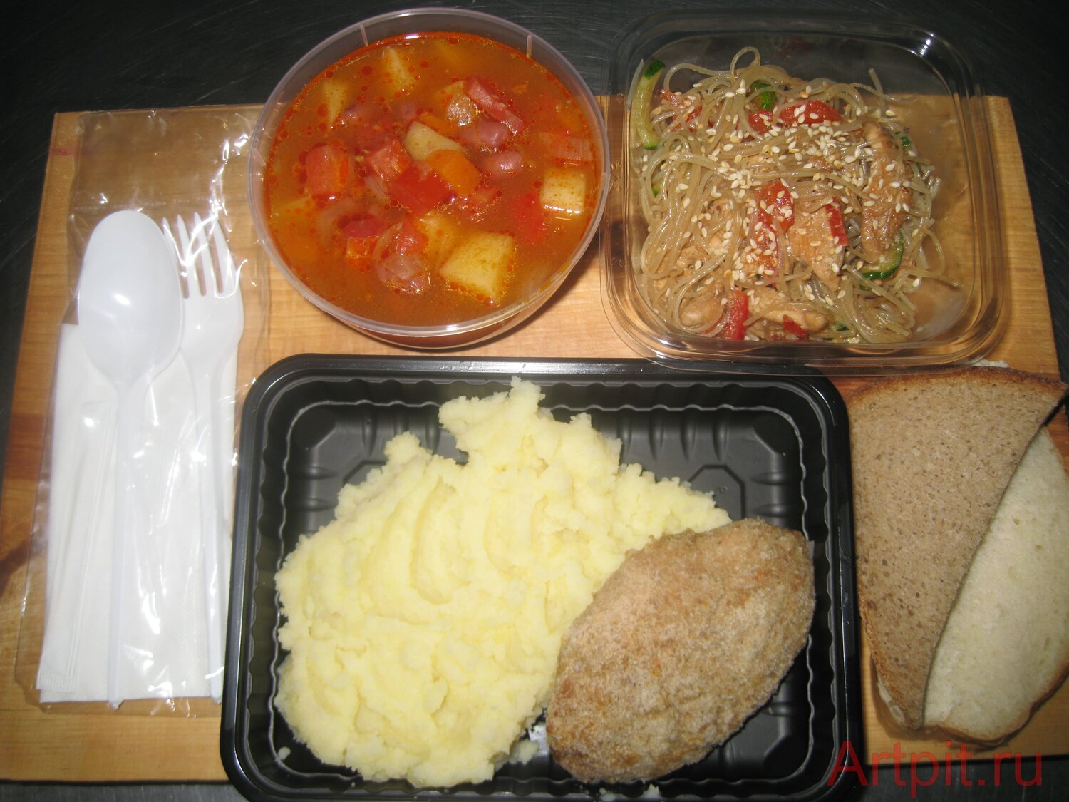 пшенная каша, пюре с котлетой, картошка пюре с котлетой, еда, картошка пюре
