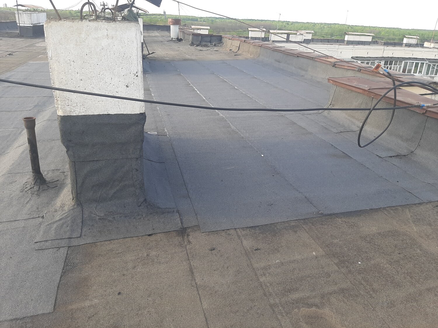 кровля, монтаж плоской кровли, покрытие кровли, гидроизоляция кровли, покрытие крыши