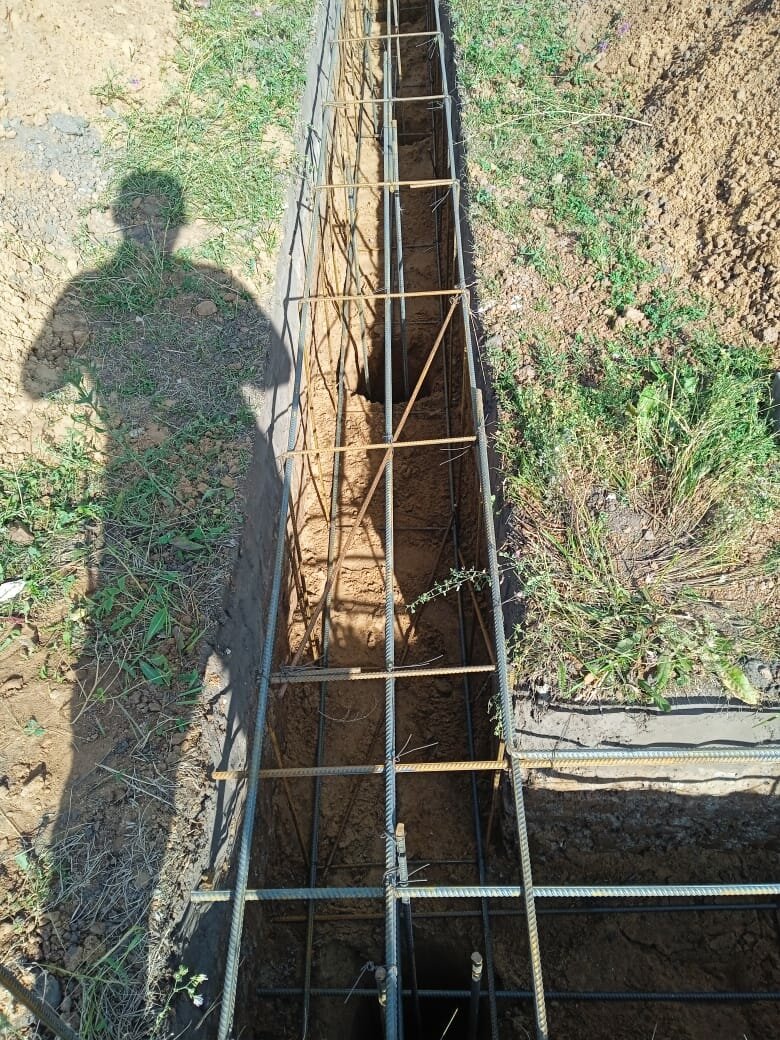 Строительство ленточного фундамента