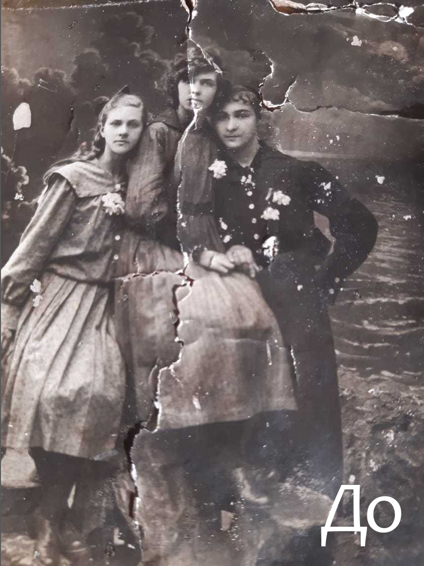 девушка, старая фотография, восстановление старых фотографий, липгарт эрнест карлович, старинные фотографии
