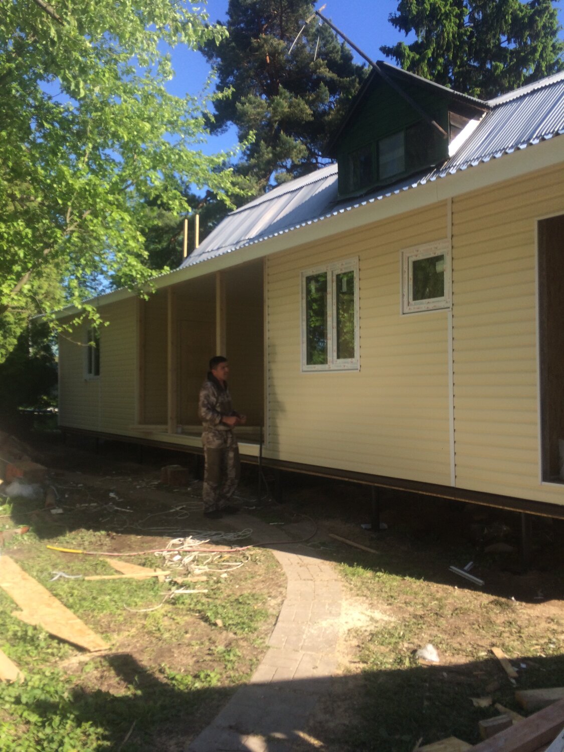 Строительство пристройки к дому