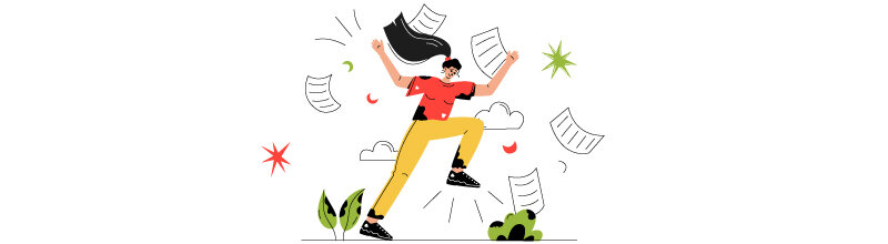 иллюстрация, векторные иллюстрации, стоковая векторная графика, тетрадь, бегущий иллюстрация флэт