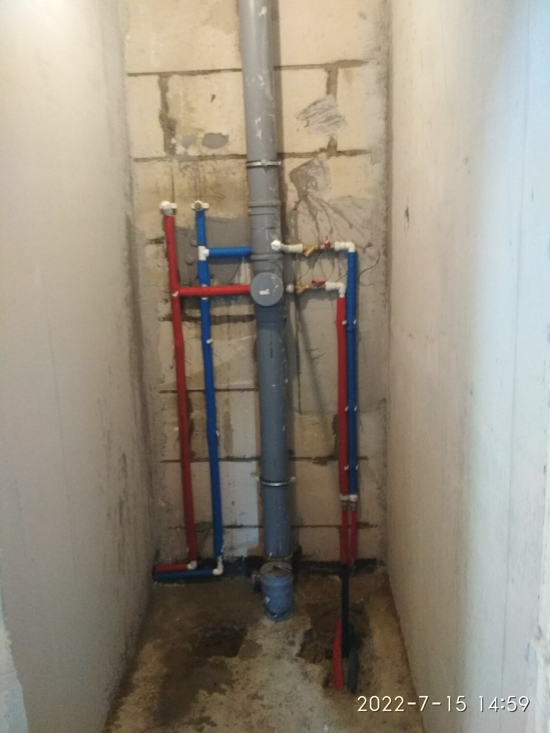 тройниковая разводка водоснабжения, разводка водопровода в квартире, разводка водопровода, разводка труб, разводка сантехники