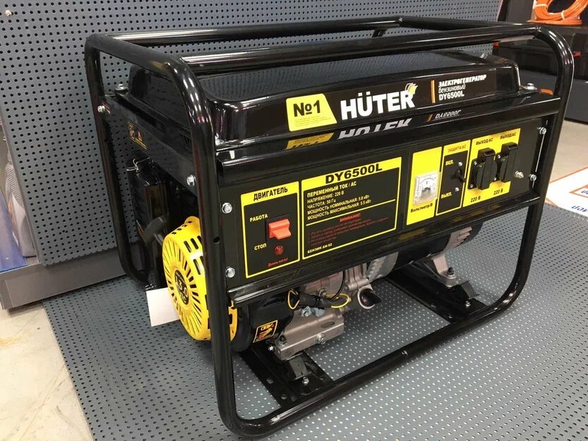 генератор huter, бензиновый генератор huter dy2500l, (2200 вт), бензиновый генератор, генератор бензиновый dy12500lx, генератор бензиновый 5 квт