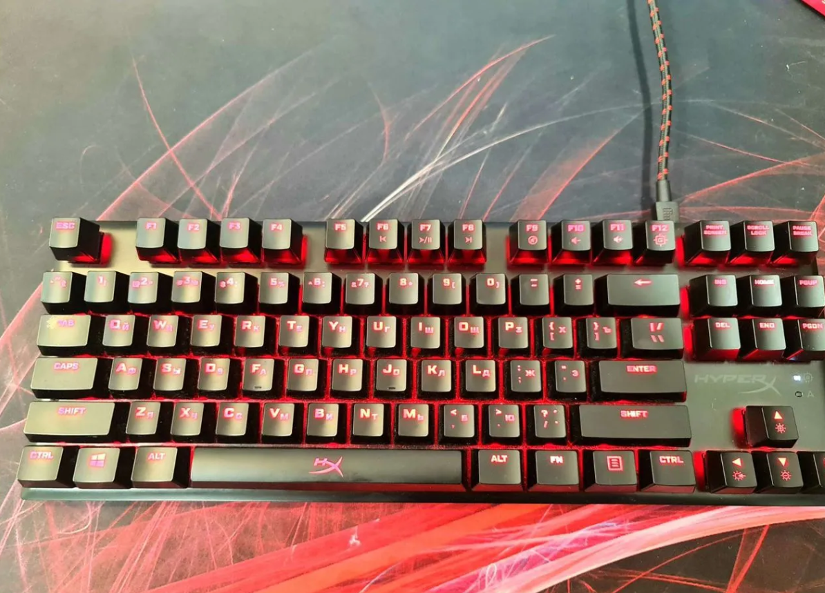 клавиатура hyperx alloy fps, механическая клавиатура, игровая клавиатура, hyperx alloy fps pro, клавиатура