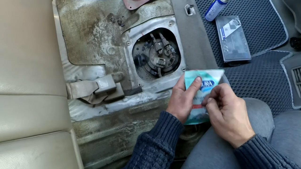 Замена регулятора давления топлива