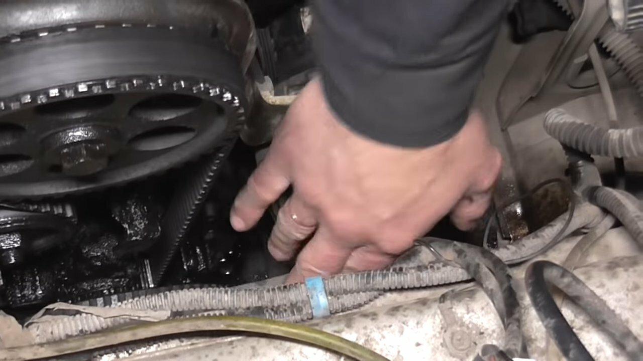 Замена переднего сальника коленвала