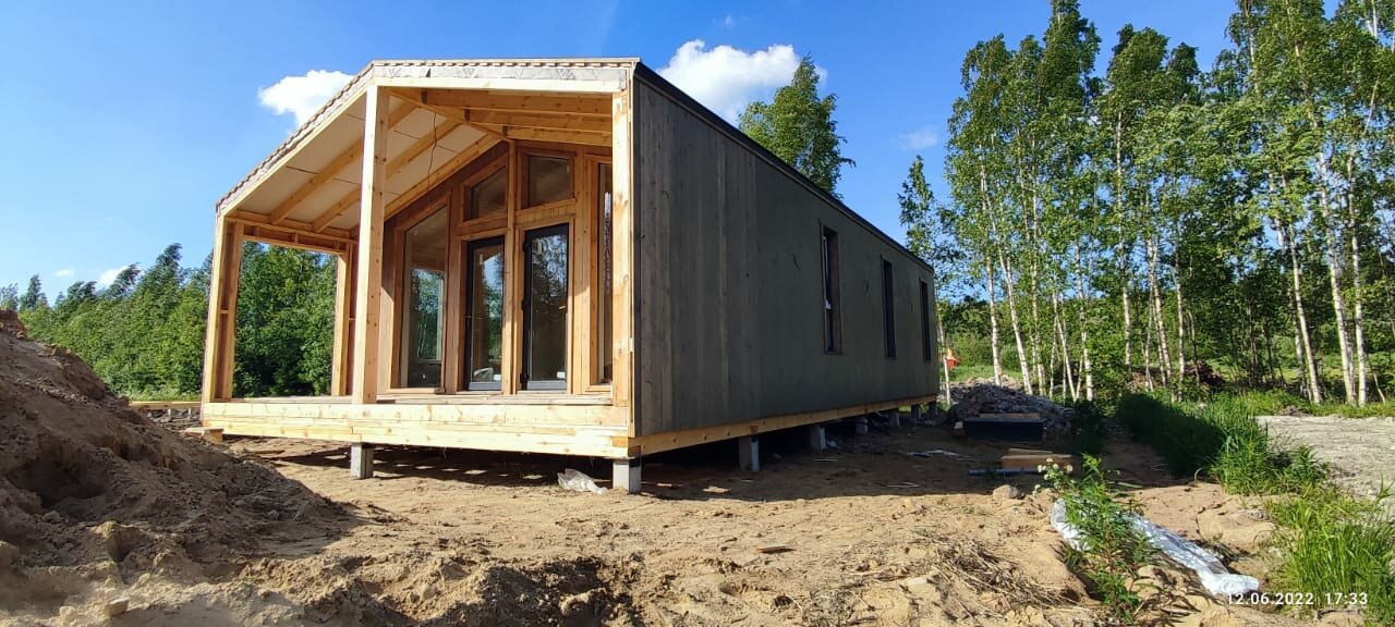 дачный домик, дубльдом, загородный дом, каркасный дом, дубль дом