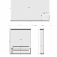 биокамин zefire standart 700 торцевой, мебель, биокамин lux fire фронтальный 700 м, чертеж, биокамин