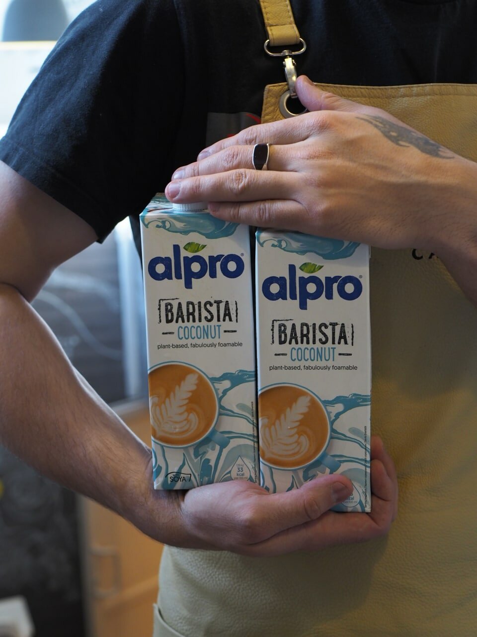 соевое молоко alpro бариста, alpro barista, напиток alpro, напиток кокосовый alpro 1 л, alpro