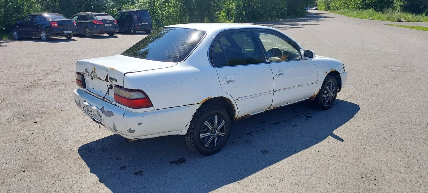 toyota corolla, toyota, тойота королла 1993, тойота королла 1992, Toyota Sprinter Carib III