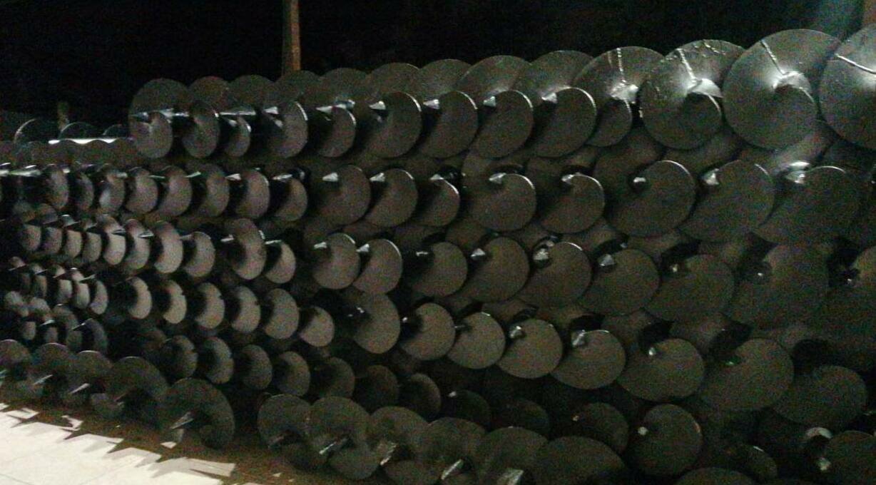 свая винтовая свс 133/350/2500 горячий цинк, шт, шнек буровой шб 500 реборда и труба, 40х - замки, шнек полый шг 320, сваи, стальные трубы