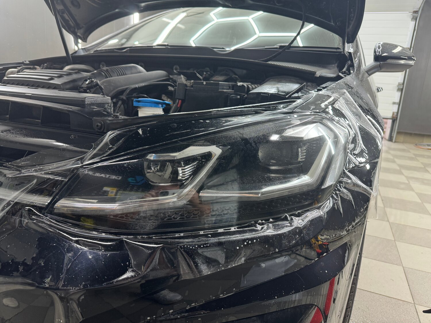 авто, автомобильные фары, новые авто, автомобиль, оклейка фар шкода кодиак