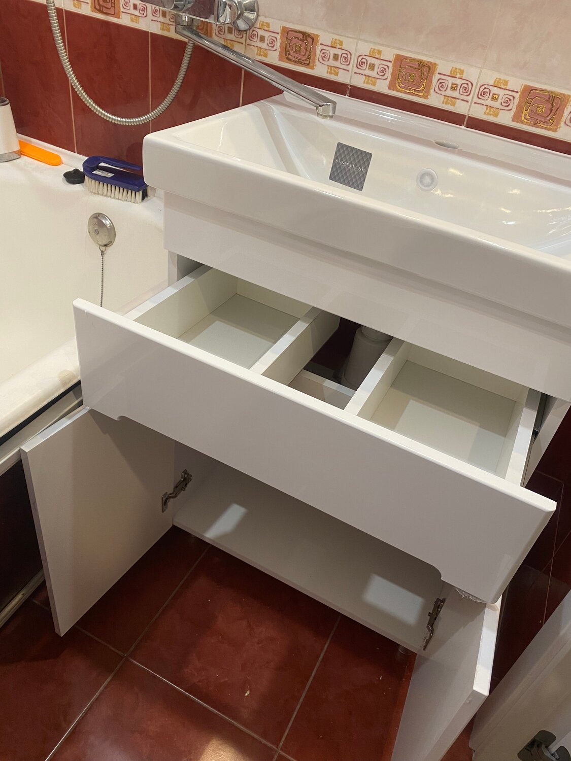 тумба под раковину 80 см, тумба под умывальник, тумба под раковину, тумба под раковину в ванную, тумба в ванную