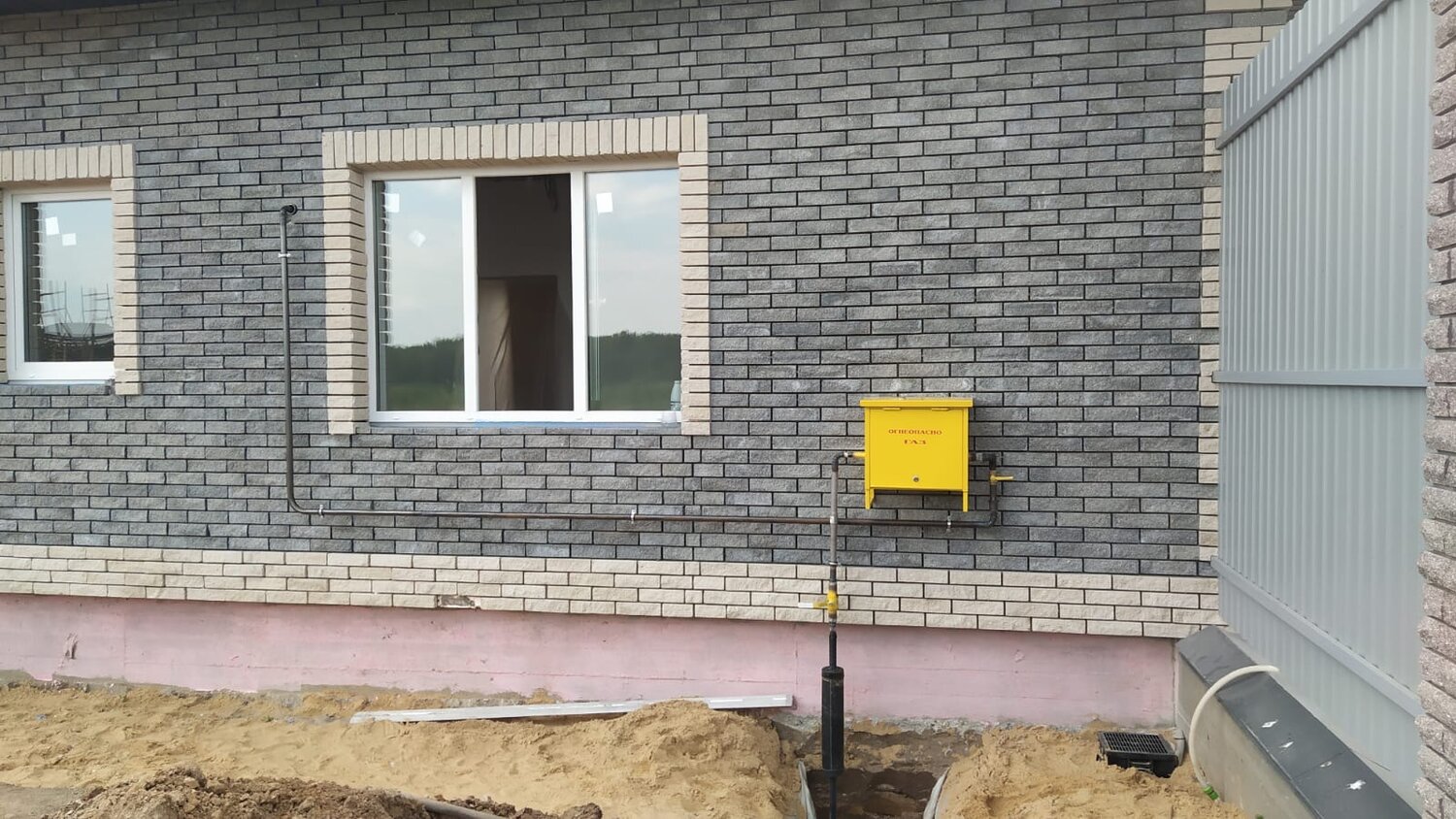 загородный дом, дом дача, частный дом, газификация дома, дом