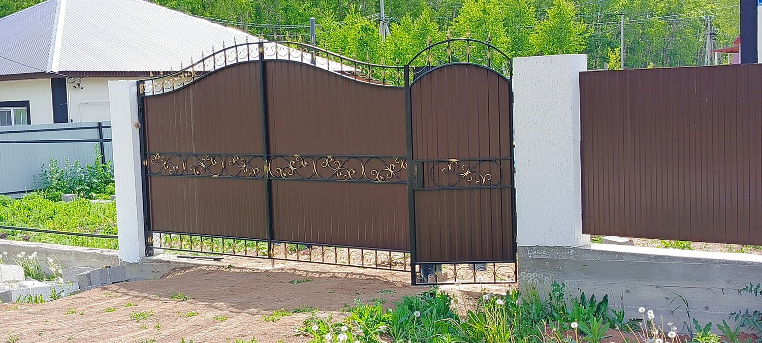 ковка ворота, металлические ворота, ворота и калитка, ворота, забор ворота