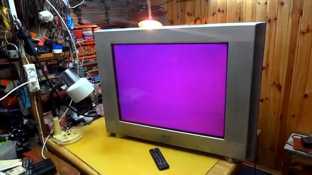 телевизор, sony kv-29cs60k, большой телевизор, телевизор бу, фотография телевизора