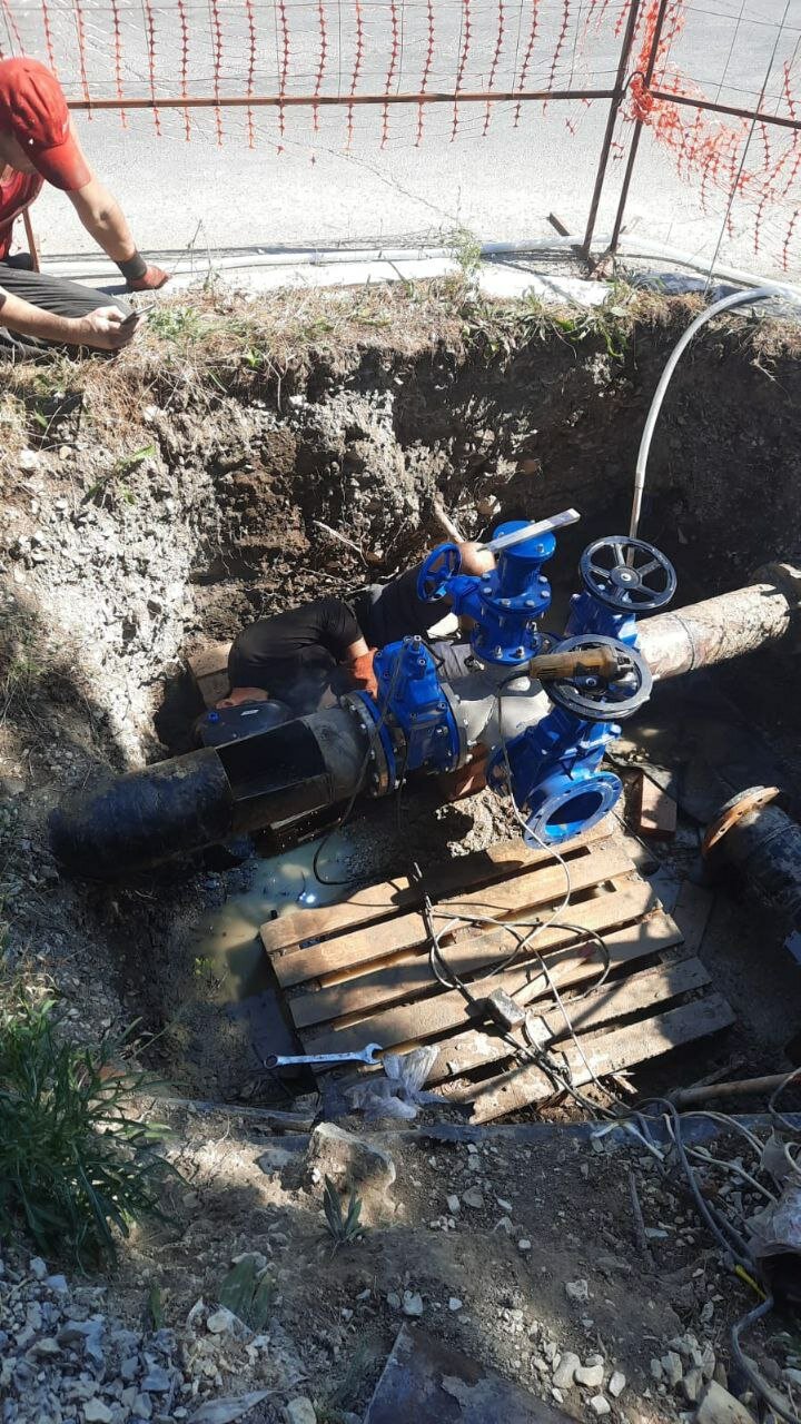 водопровод, наружные сети водопровода, водоснабжение, центральное водоснабжение, наружный водопровод