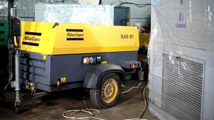 атлас копко xas 97 топливная, дизельный компрессор атлас копко 97, система охлаждения на компрессор атлас копко xas 97, компрессор atlas copco xas 67, компрессор атлас копко хас 97