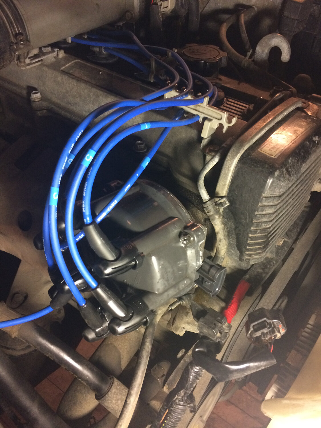 Расположение бронепроводов двигатель 2 jz fe