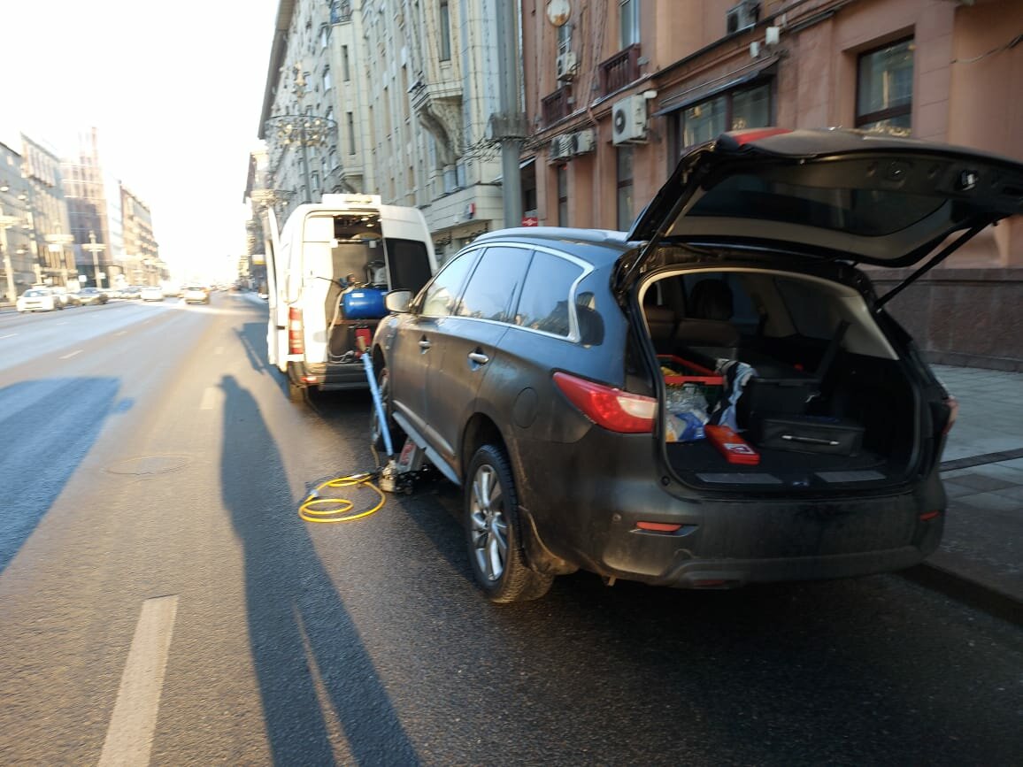 Выездной шиномонтаж в Москве - Выездной шиномонтаж - Ремонт авто: 120 ...
