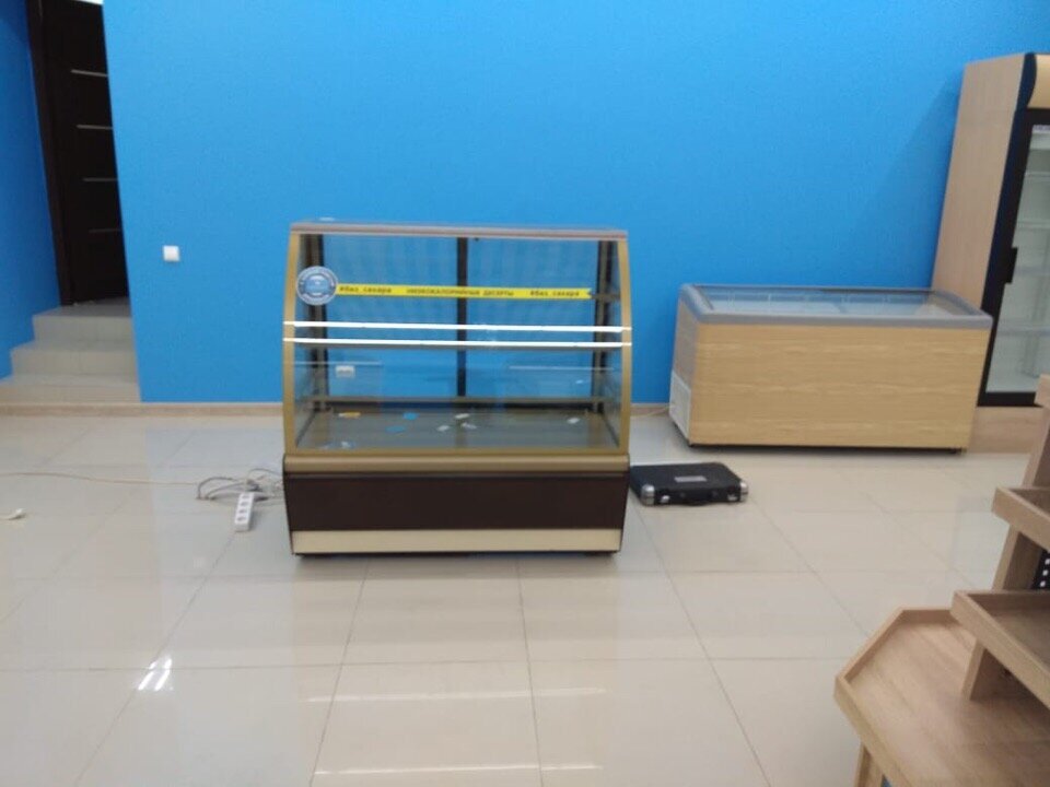 торговое оборудование, прилавки, витрина прилавок, витрина, прилавок кассовый carboma g95 n 0,9-7 (п-1)