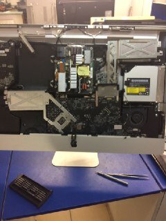 imac 27 2017 разбор, техника, чистка imac 2011, imac 21.5 2011 inside, qds brcm1029 imac a1312