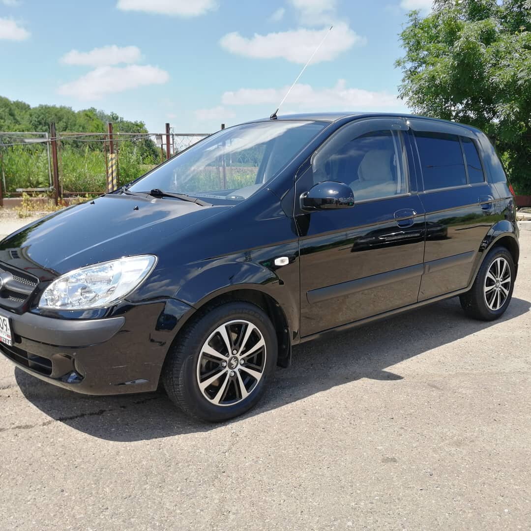 hyundai getz, хендай гетц 2006г, хендай гетц 2007 черный, hyundai getz 2008, Renault Scenic II Рестайлинг