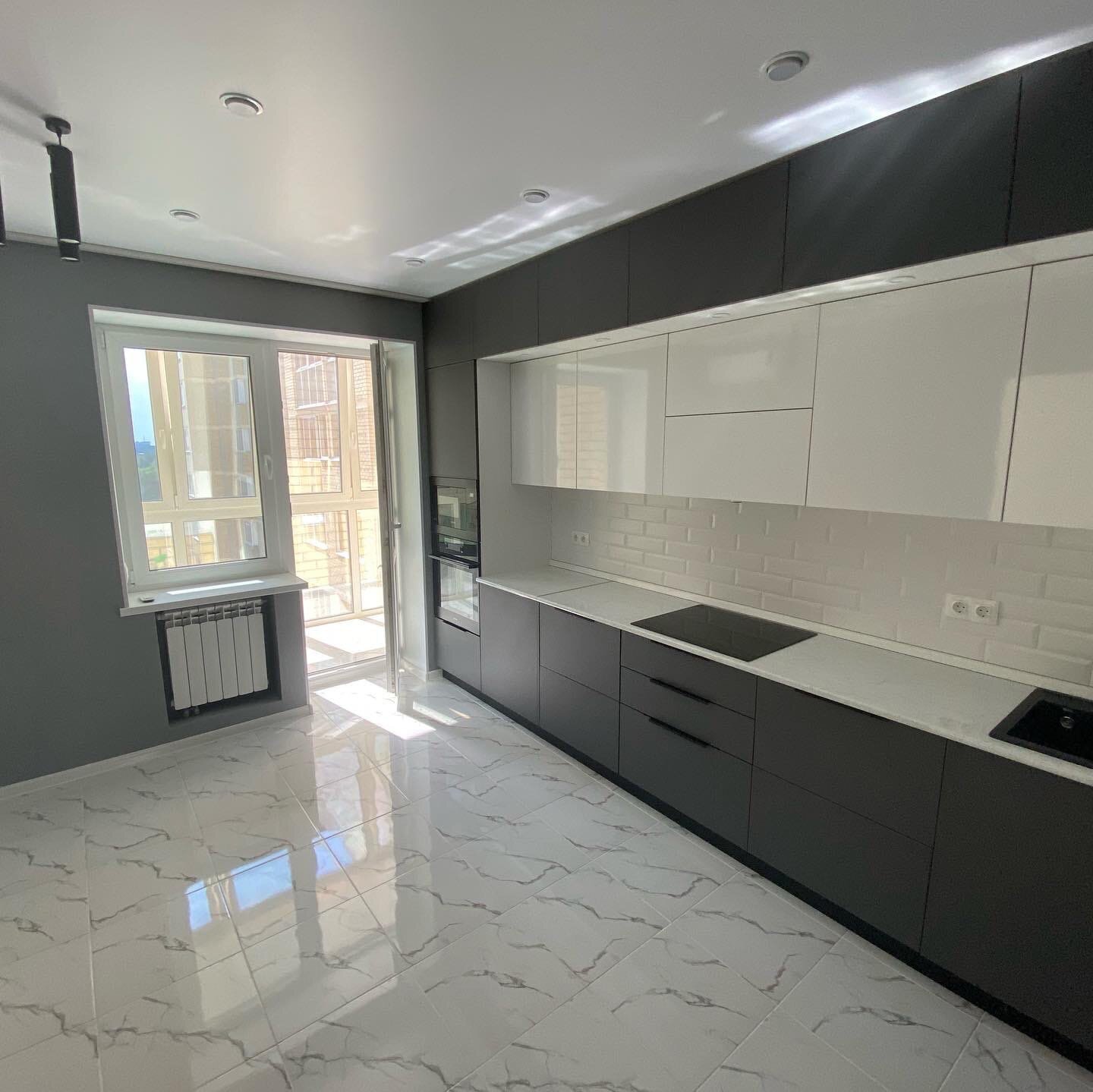 дизайн кухни, кухня, кухня arpa серая, угловая кухня в современном стиле в жигулевске, кухонный гарнитур