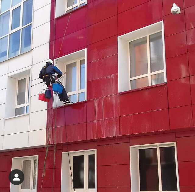 Очистка фасадов