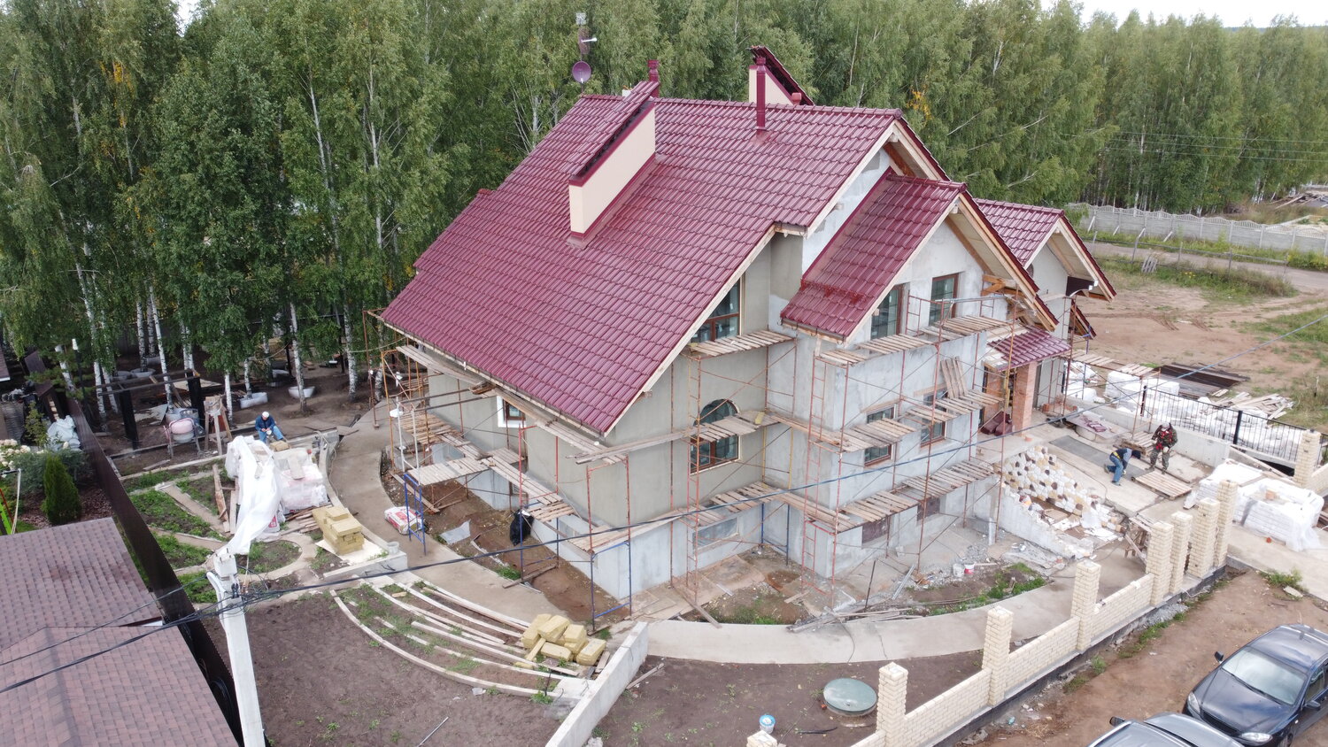 загородный дом, строительство домов, строительство загородных домов, стройка загородного дома, коттедж