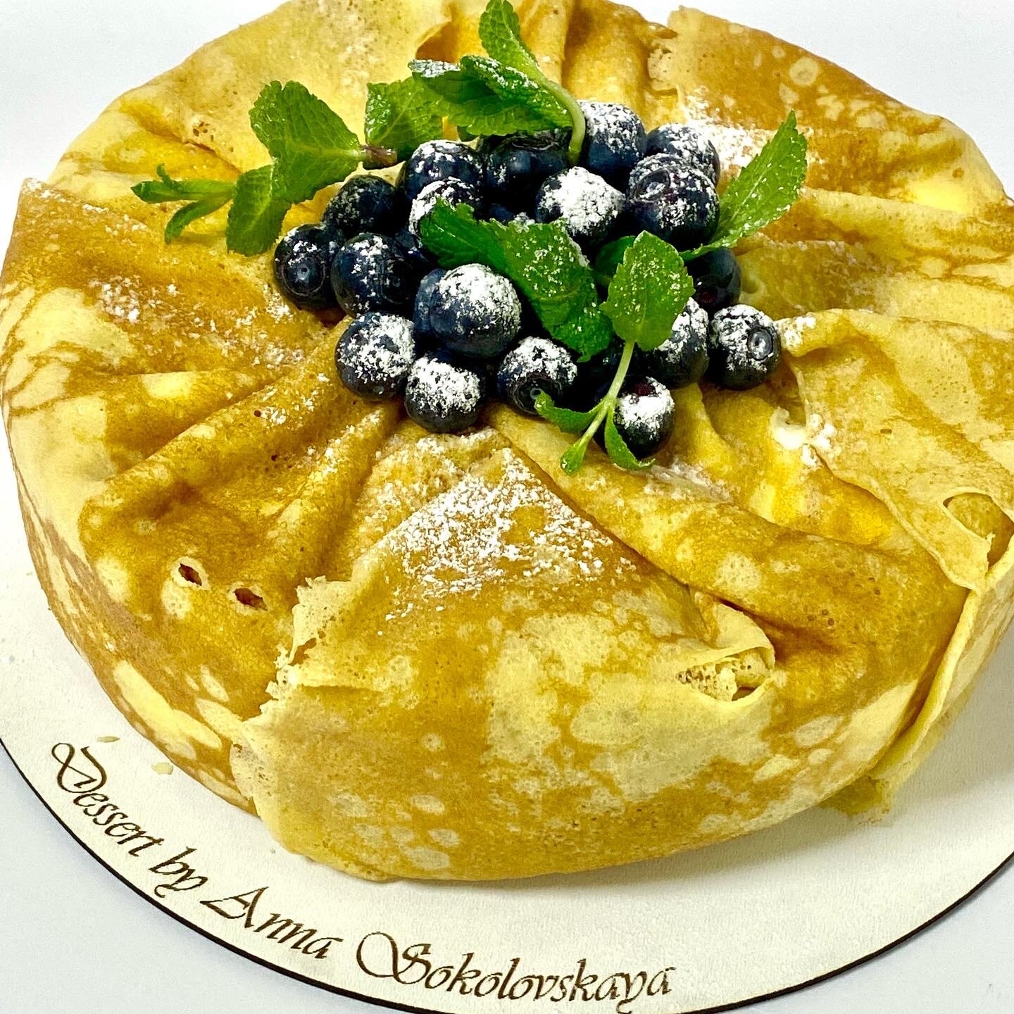 блины, блинный торт, блинчики, красивые блины, французские блины