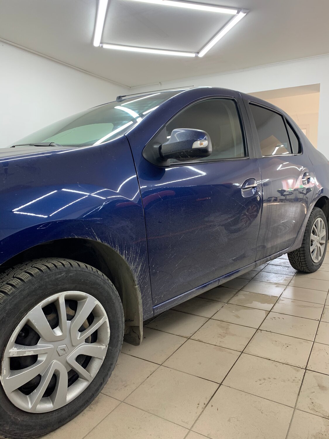 автомобиль, авто, рено логан 2017 года, синий рено логан, renault logan 2 синий