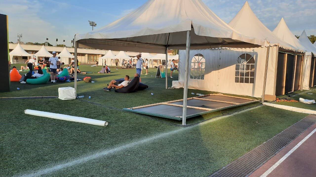 большой шатер, мега парк ростов пруд, шатер big tent 15, шатер элит кроус, шатер павильон