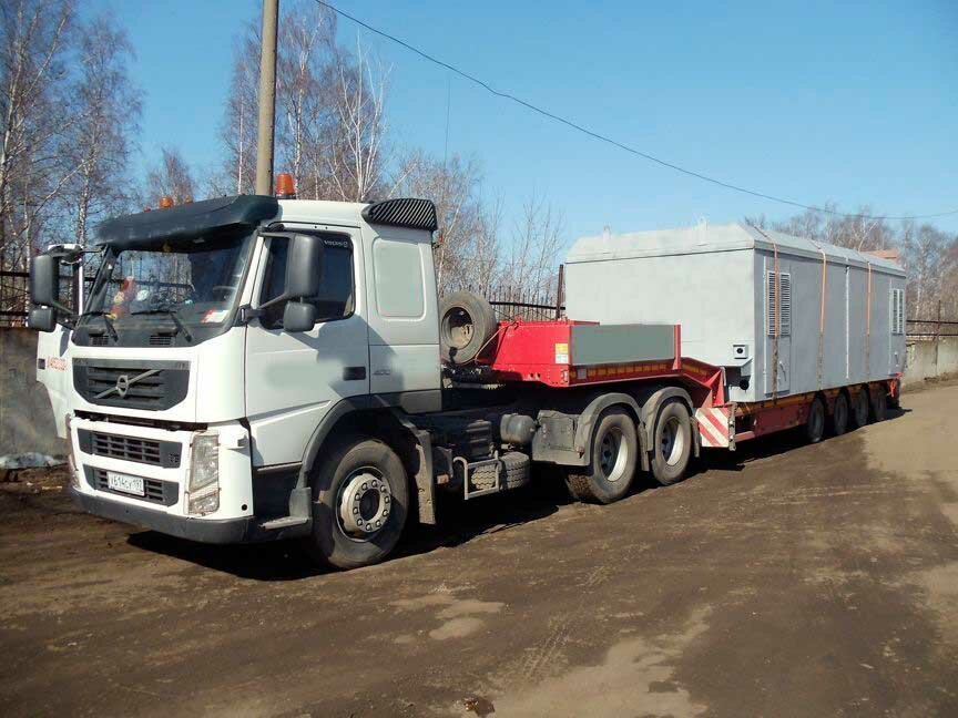 маз 6430 тягач с тралом, низкорамный трал, маз негабарит, volvo fh520 6x4, ман тгс с тралом
