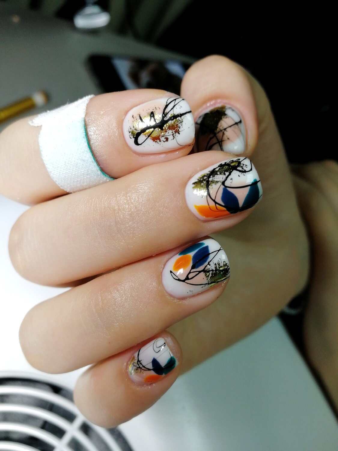 маникюр 💅, ногти, идеи маникюра, ногти дизайн, маникюр с рисунком