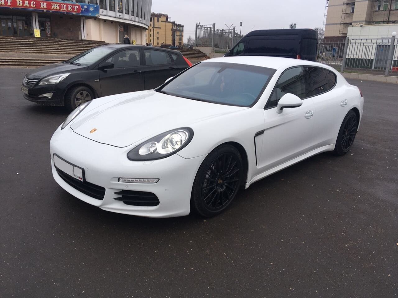 порше панамера белый, porsche panamera, машина porsche panamera, белый порше, Porsche Panamera I Рестайлинг
