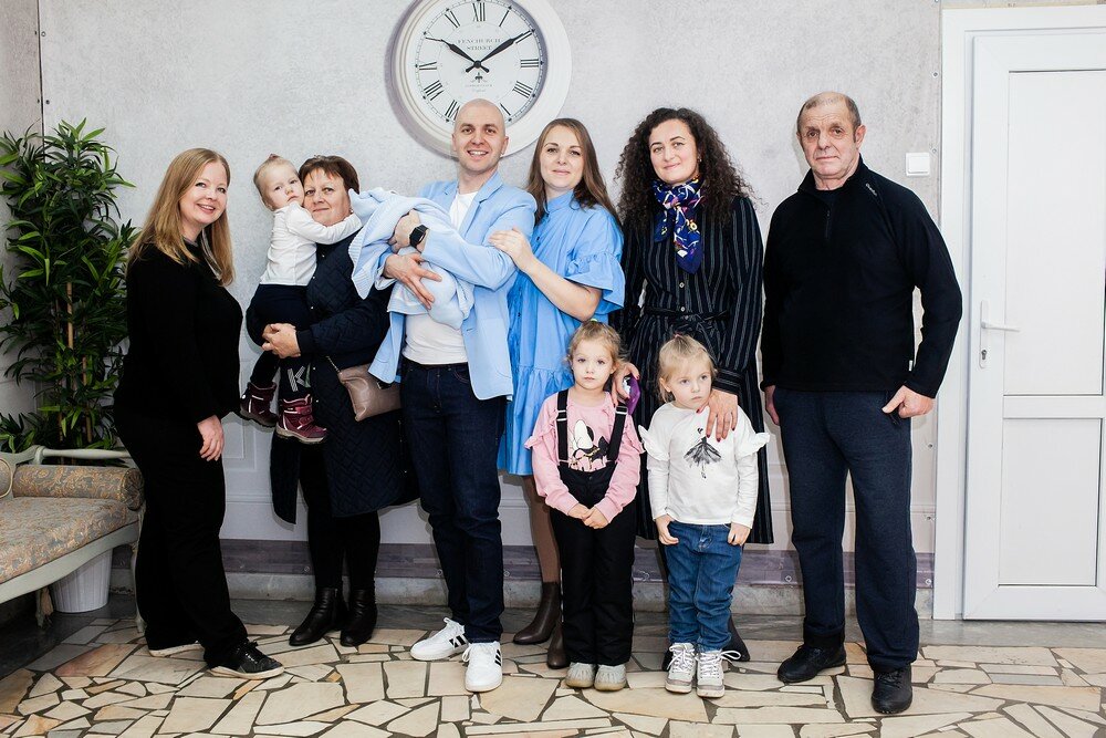 человек, семья, отец 5 детей, семейная фотосессия, для всей семьи
