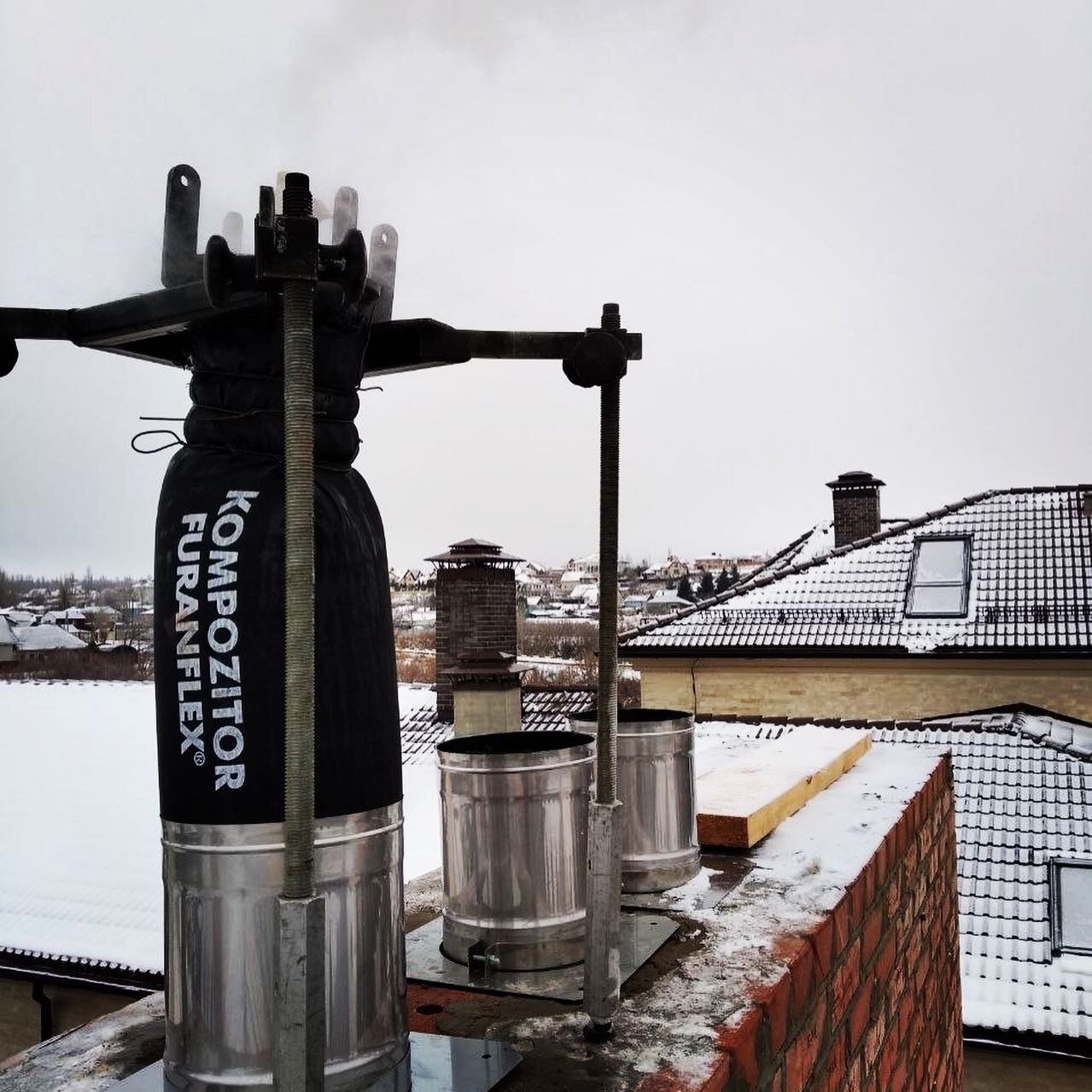 Прочистка дымохода в многоквартирном доме - 98 фото