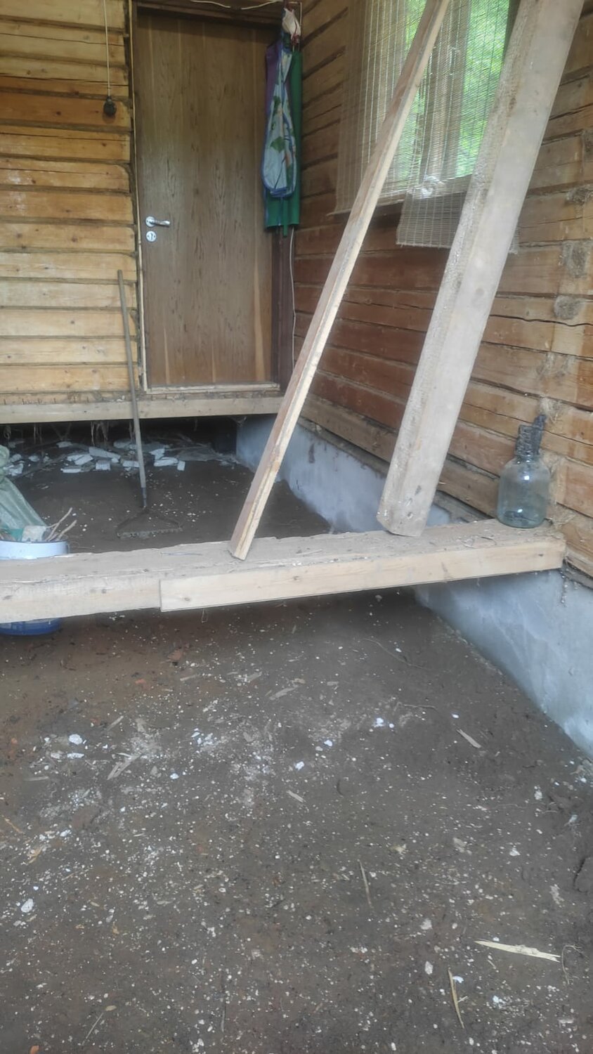 Замена гнилых полов