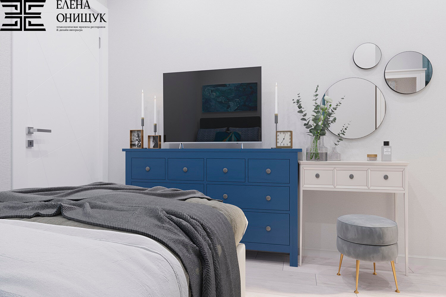 комод в спальню, комод икеа мальм, комод мальм, белые комоды, интерьер