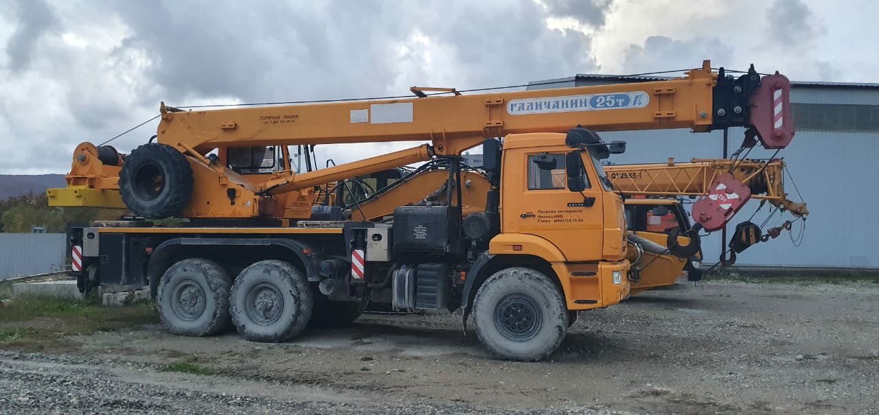 кс 55713 5, автокран маз, автокран 25 тонн, автокран камаз, автокран галичанин 25 тонн